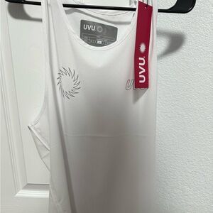 Brand New with Tags UVU Training Club Tank Top White Medium